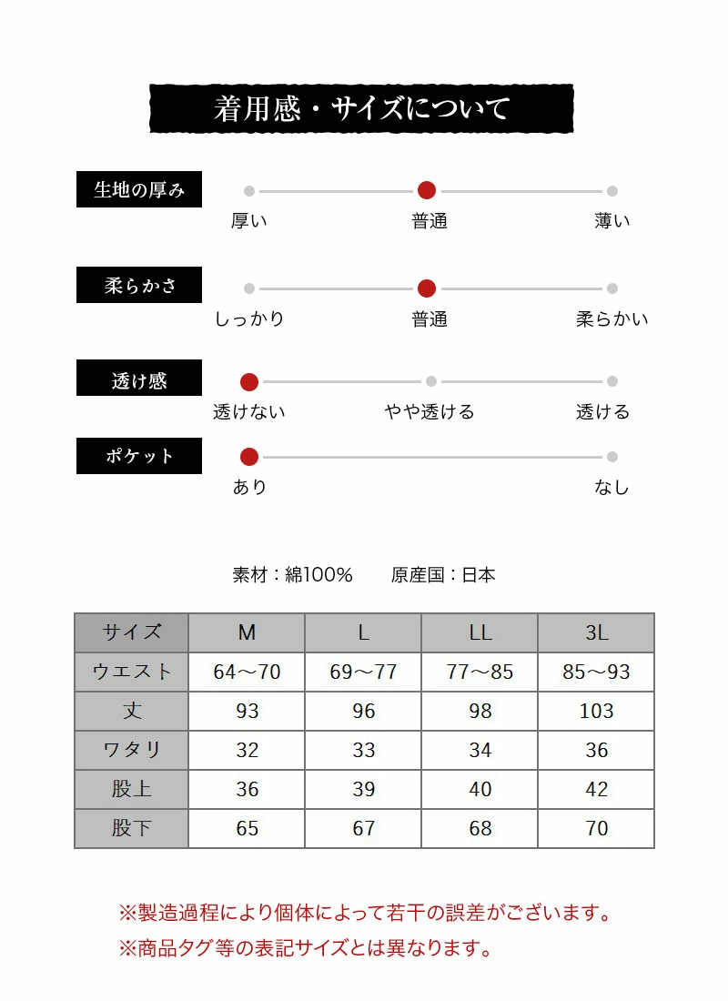 久留米織・絣調ドビー織もんぺ・モンペ　柄おまかせ3枚組