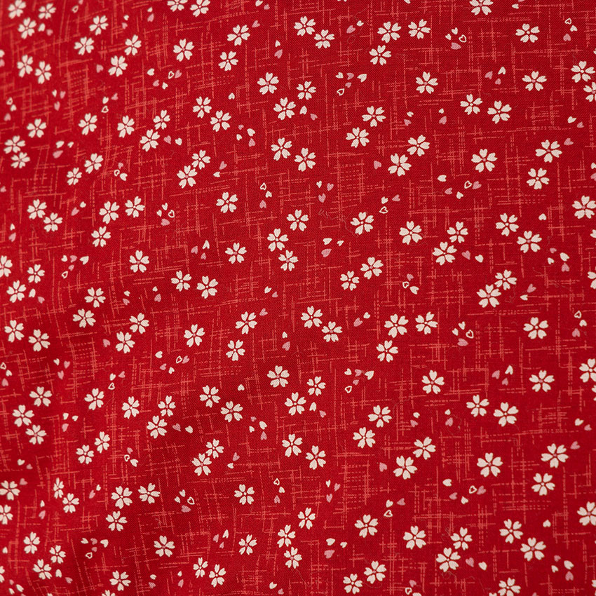 綿入れはんてん 女性用 小紋 小花柄 フリーサイズ プレゼント 日本製