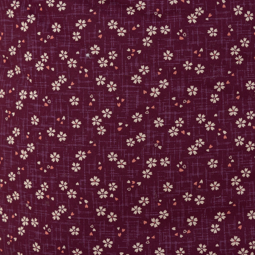 綿入れはんてん 女性用 小紋 小花柄 フリーサイズ プレゼント 日本製