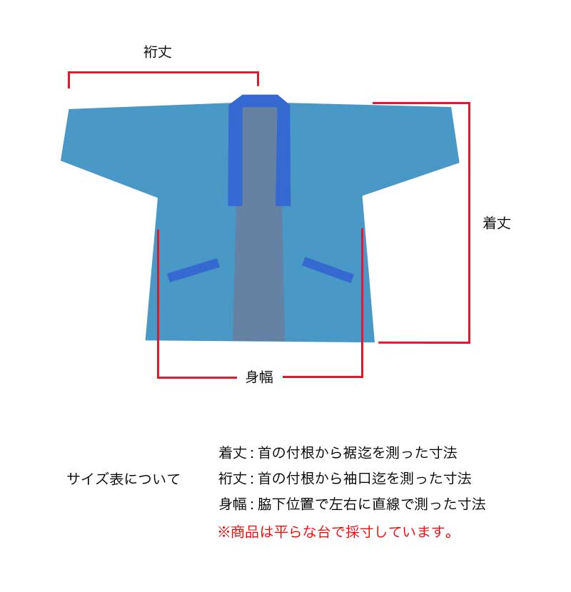 手詰め中綿前合わせロング丈はんてん ドビー織 男性用＜日本製久留米産＞ 敬老の日 プレゼント