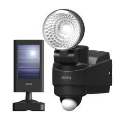 防雨型LEDセンサーライト(1W LED) S-HB10 ムサシ