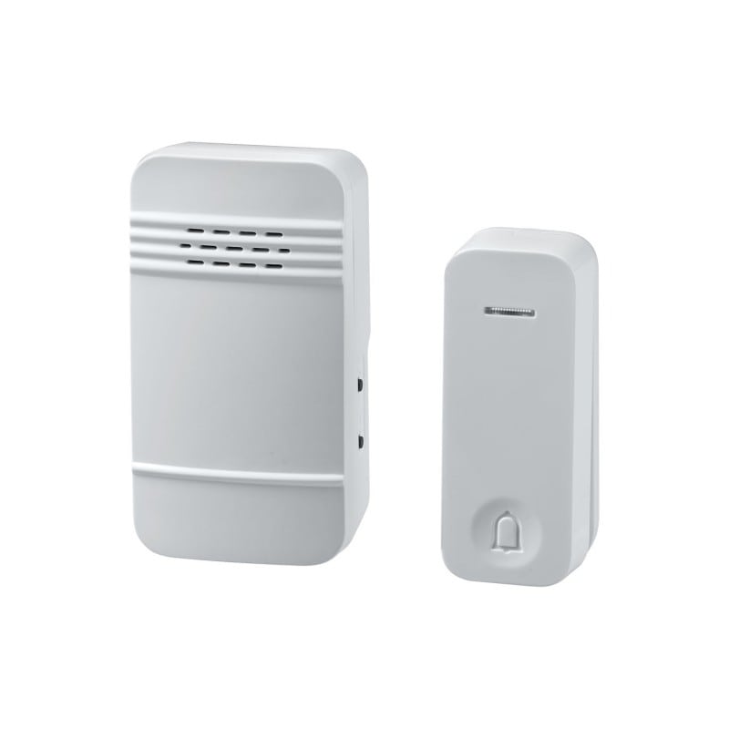 エルパ 電池がいらないワイヤレスチャイム 標準押しボタン WC-S6040AC / 無線式だからかんたん設置