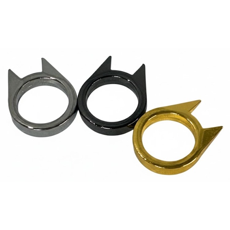 ネコリング シルバー/ブラック/ゴールド