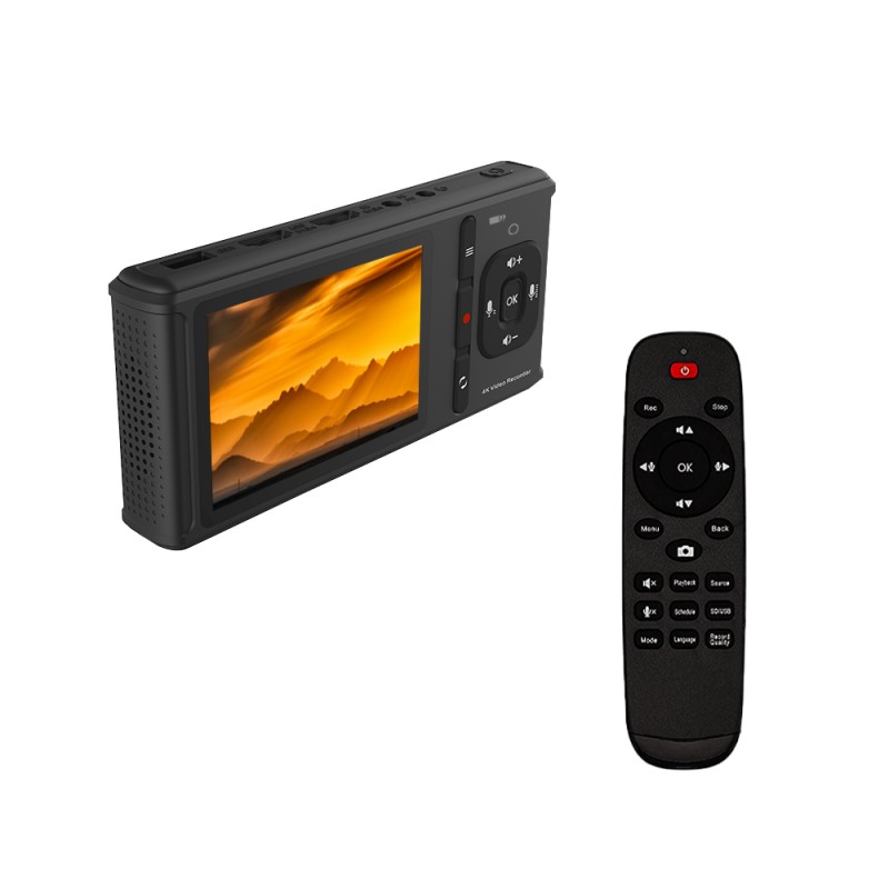 新品未使用　TEC テック メディア レコーダー TMREC-4KS 在庫あり TEC テック 液晶モニター搭載 ポータブル HDMI