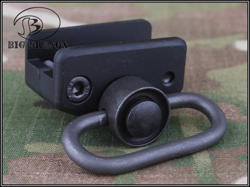 BIGDRAGON KACスタイル M4カービンバットストック QDスリングマウント