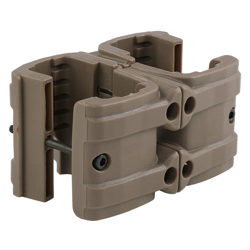 マガジン2個セット FMA MP7用 ダブルマガジンクリップ DE | エアガンパーツ