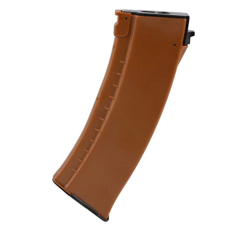 LCT AK74タイプ 樹脂マガジン 70連 OR オレンジ | エアガン