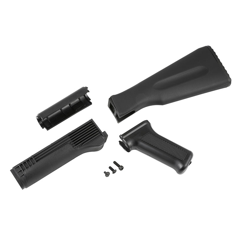 LCT LCK74M プラスチックハンドガードセット BK ブラック | エアガン