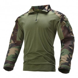EMERSON CPスタイル G3コンバットシャツ ウッドランド WL 2XL