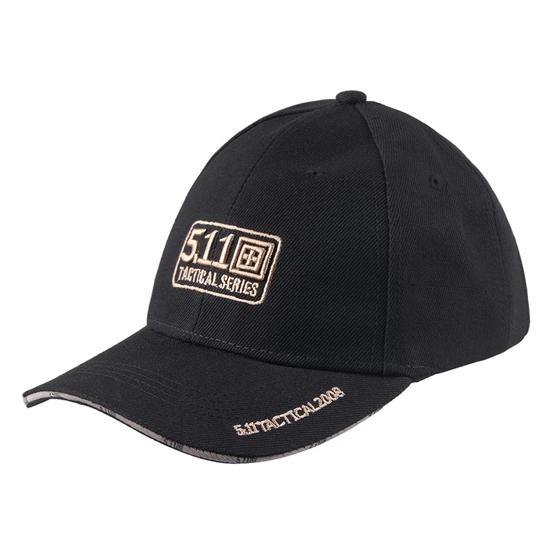 黒い軍用キャップ 金色エンブレム付き VISION LOGO CHAMPIONS CAP / BLACK | ZETA DIVISION STORE