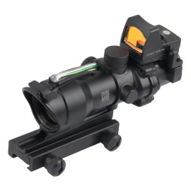 マ*4様 実銃使用 ACOGスコープ チューブ式 電池不要 マ*4様 実銃使用 ACOGスコープ チューブ式 電池不要 マ*4