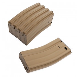 ڥʡKing Arms M4/M16꡼ѥޥ 120Ϣ DE 5pcs