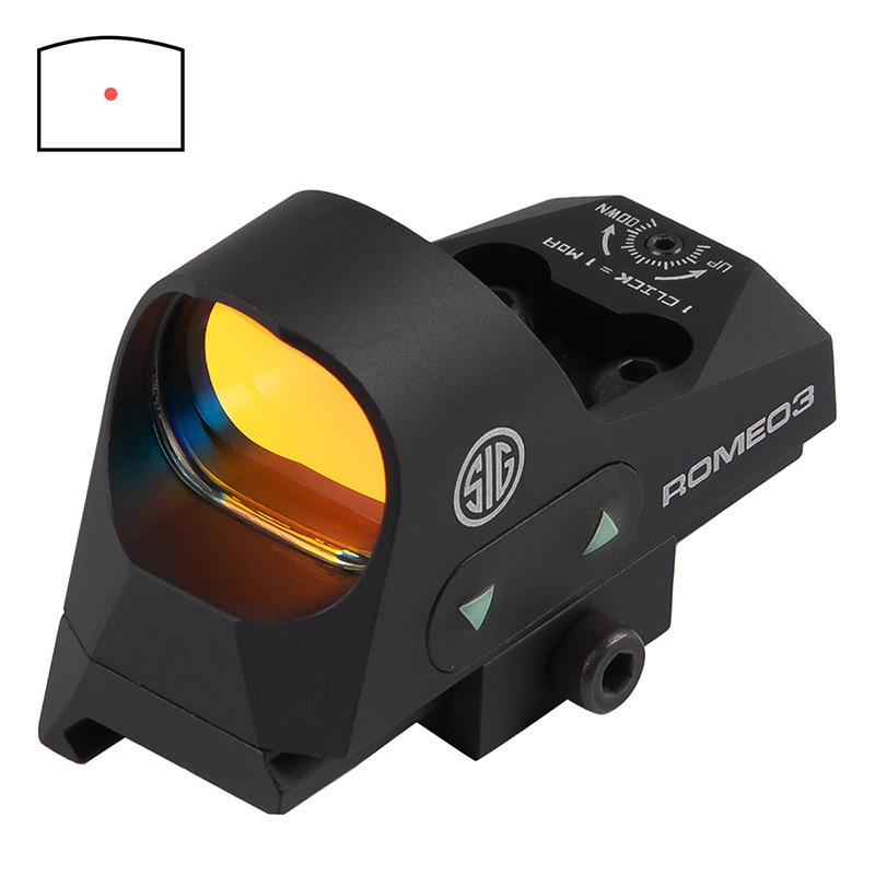 SIG SAUERドットサイト ROMEO3 レプリカ中古 Evolution Gear 製 SIG ROMEO3 MAX ドットサイト レプリカ ハイ