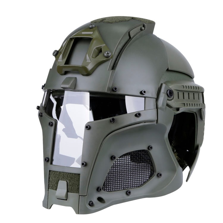 WoSporT Medieval Iron Warrior ヘルメット OD | ヘッドウェア