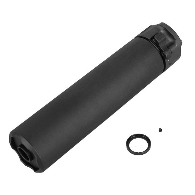 BIGDRAGON SF SOCOM556-RC2タイプ サプレッサー BK (14mm逆ネジ