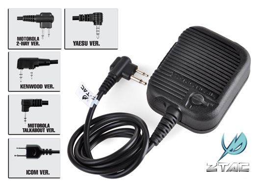 Z-Tactical USMC マルチカム Intercom PTT スピーカーマイク