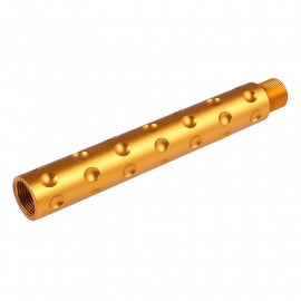 ڥʡSLONG Airsoft Х륨ƥ󥷥 ǥץ (14mmեͥ/117mm) GOLD