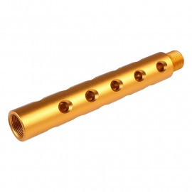 ڥʡSLONG Airsoft ߥХ륨ƥ󥷥 ݡƥå (14mmեͥ/117mm) GOLD