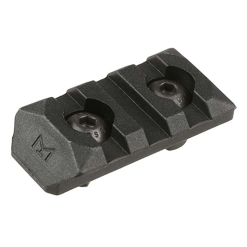 PTS ERS M-LOK 3スロットレールセクション Black【メール便可能