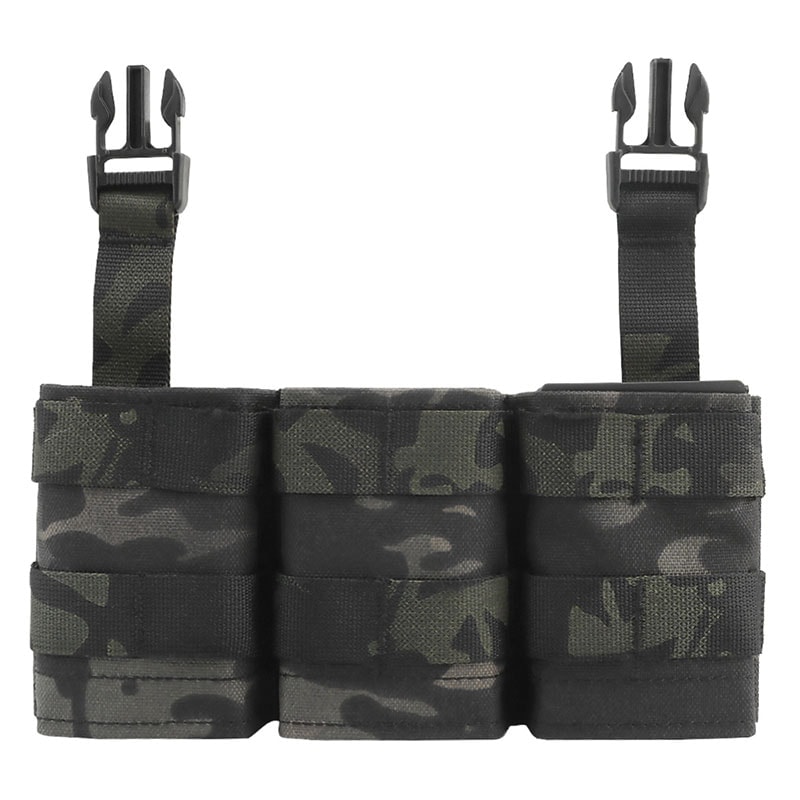 WoSporT esstacタイプ 5.56 トリプルマガジンポーチフロント