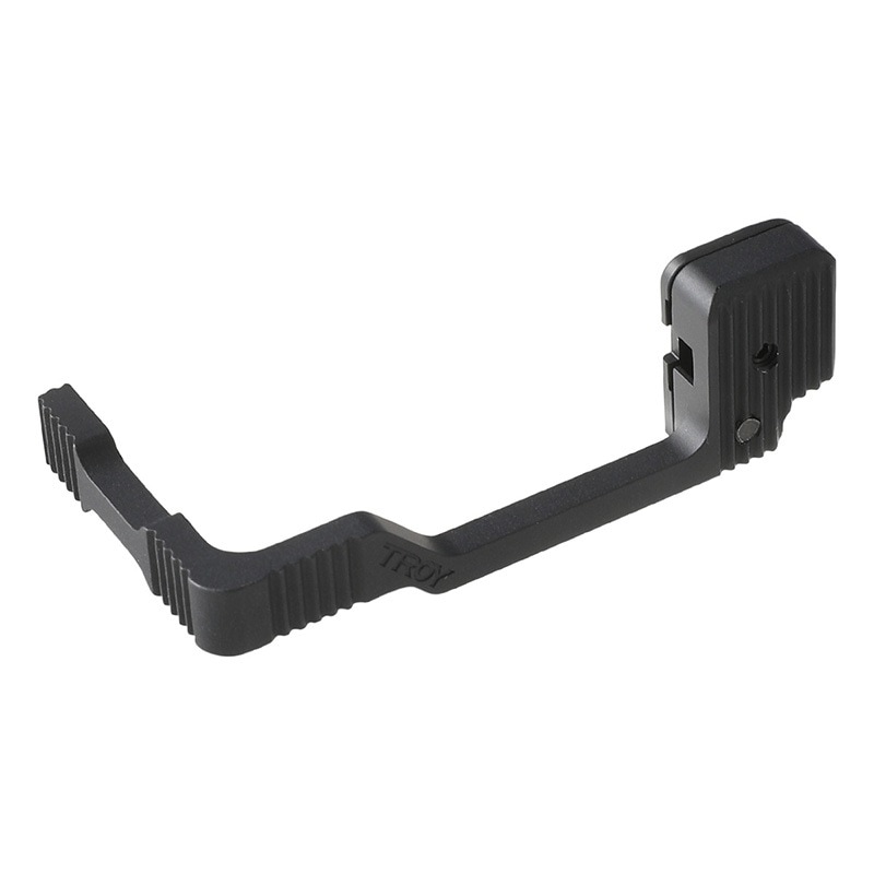 BJ Tac TROYスタイル ボルトキャッチ DLC BK(GBB用） | エアガンパーツ