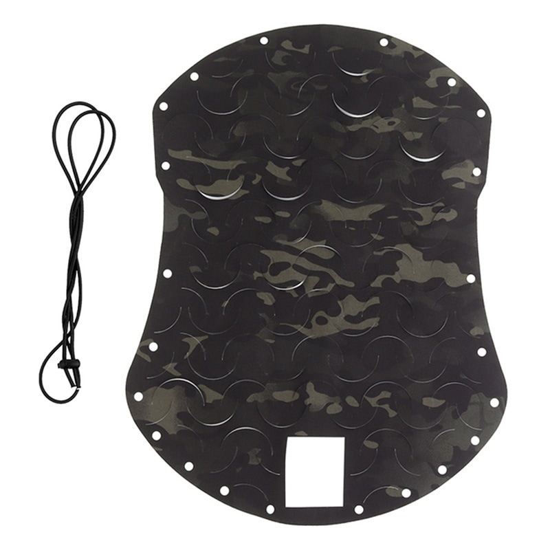 WoSporT カモフラージュ レーザーカット ヘルメットカバー MCBK