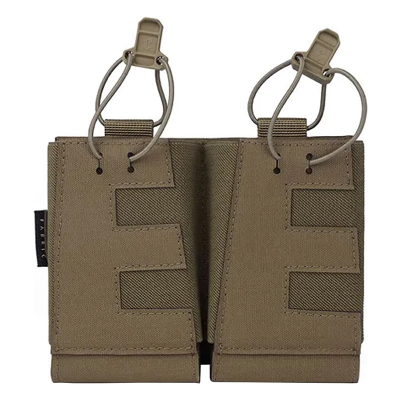 Emersongear V-Edge ダブルマガジンポーチ CoyoteBrown(5.56/7.62対応