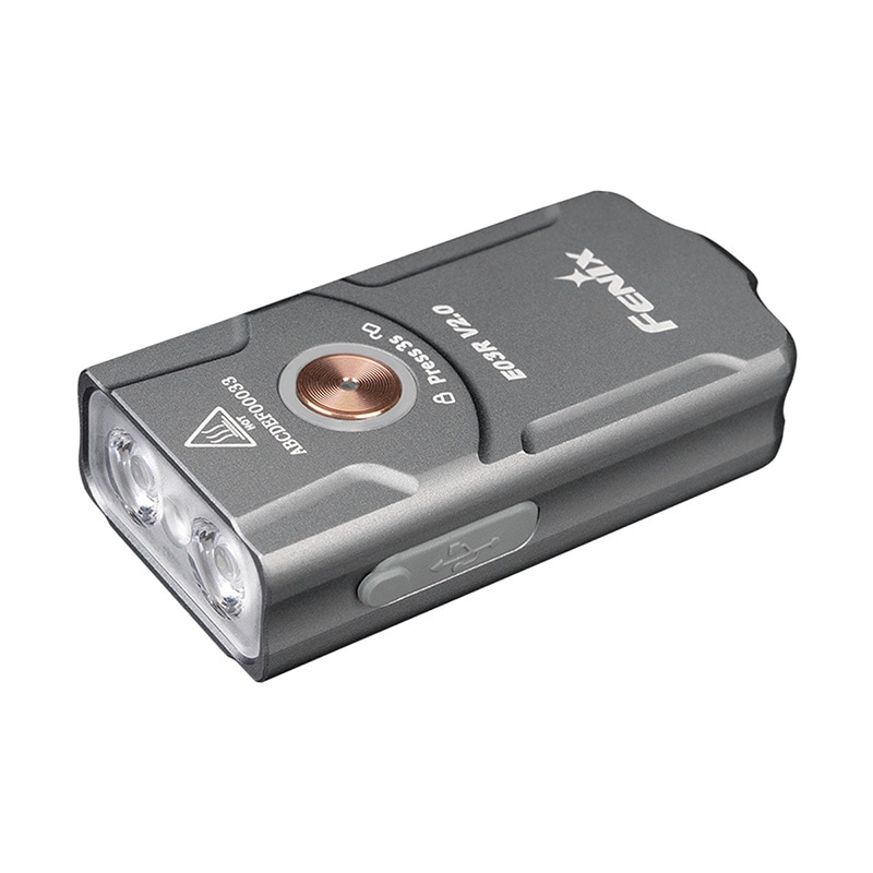 FENIX(フェニックス) E03R V2.0 フルメタル キーチェーン フラッシュ