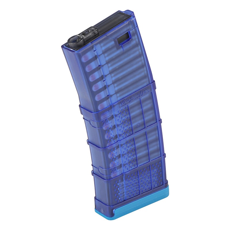 EMG/CYMA M249A Lancer Systems L5AWM 300BLK 30 Magazine Blue