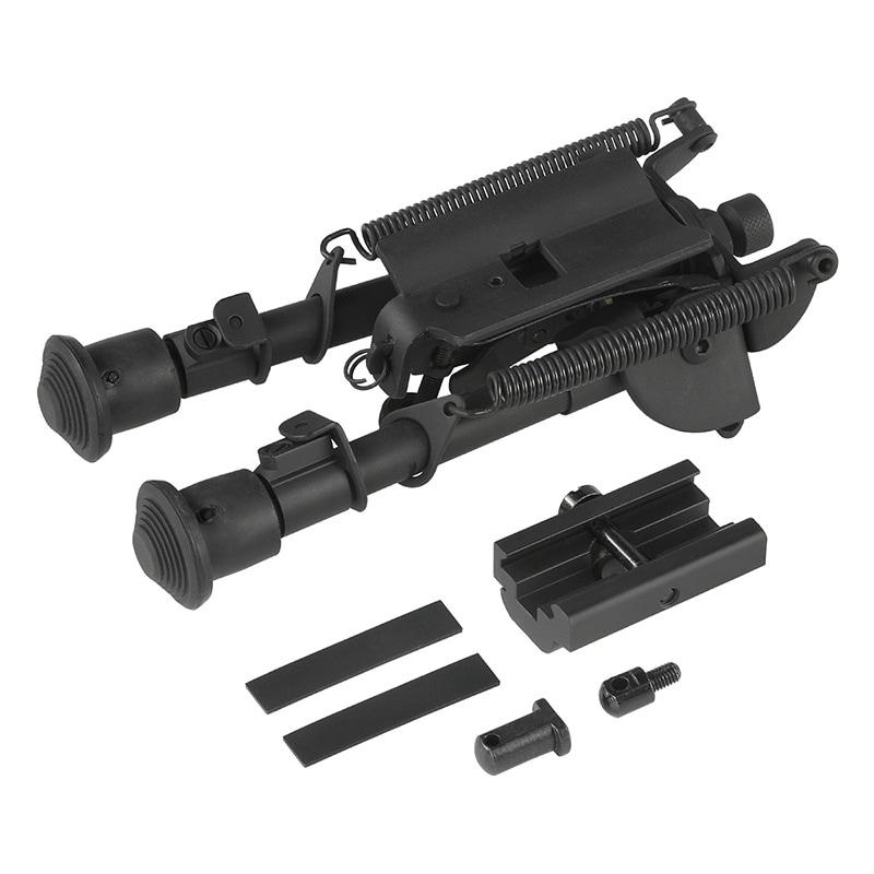 Badger Ordnance 調整可能なブラックバイポッド Badger Ordnance 調整可能なブラックバイポッド Badger Ordnance 調整