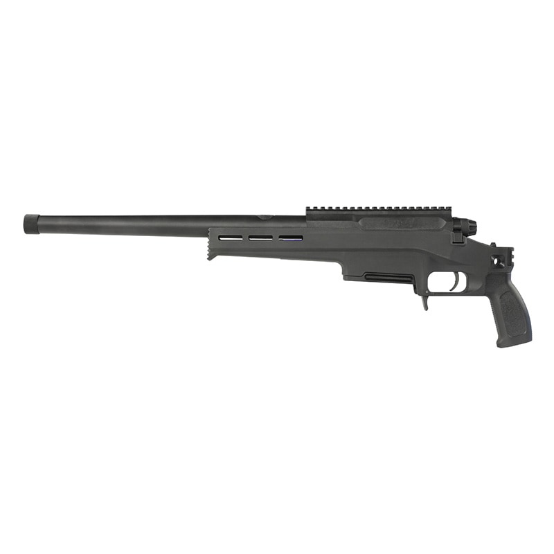 エアガン 3丁セット シルバー ブラック Silverback TAC-41L ボルトアクションライフル Black(NO Stock/Sport