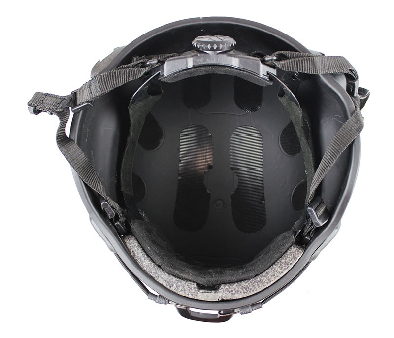 中古ミリタリーヘルメット アゴ紐 パッド カバー マウント付き Mサイズ WoSporT MICH 2000タイプ ヘルメット マウント付 OD | ヘッドウェア