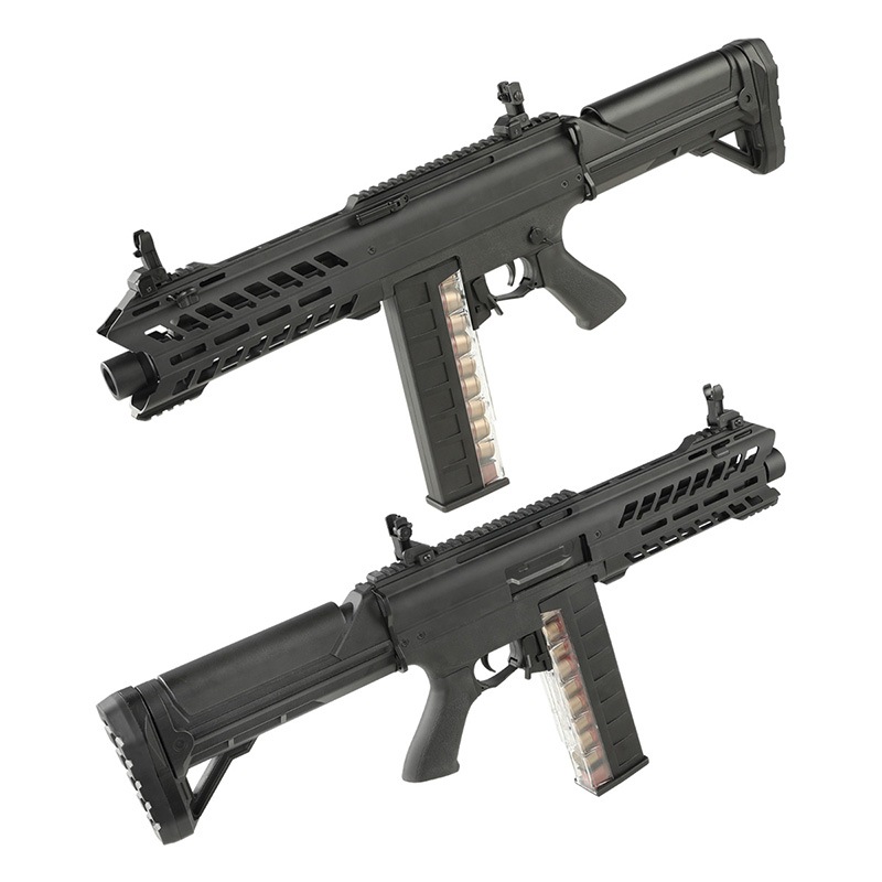 EMG/CYMA Plus CM102 SGR-12 AEG 電動ショットガン (JP Ver./Platinum