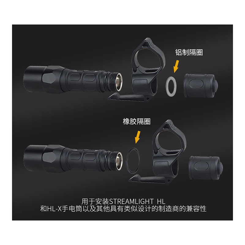 AKX 中古　フォアグリップ　一点式スリング　mlokフラッシュライト付き 2_000000029800.jpg?1678209904