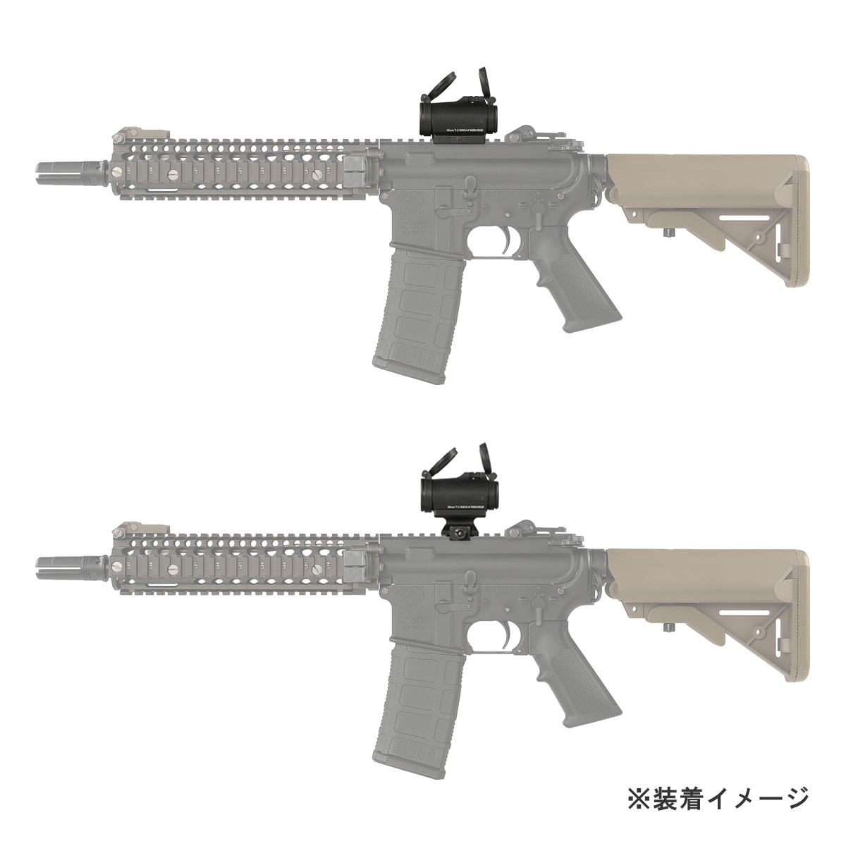 SOTAC GEAR AP マイクロT-2タイプ ドットサイト DarkEarth