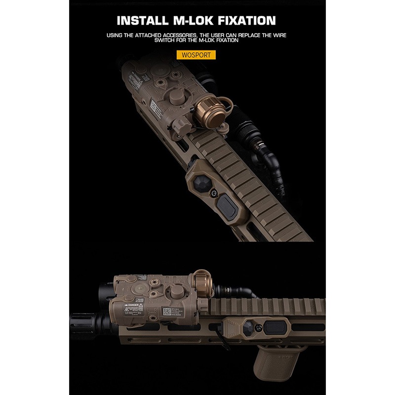 WoSporT AXON Pro Type シングルワイヤースイッチ Black | 光学機器