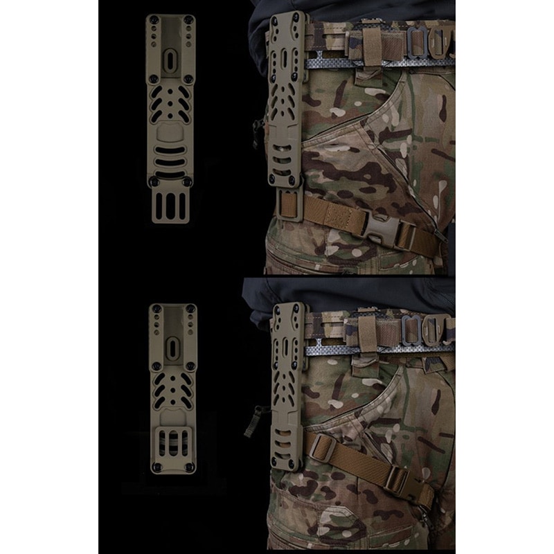 WoSporT TNCタイプ RHP モジュラーホルスターアダプター BK | サバゲー