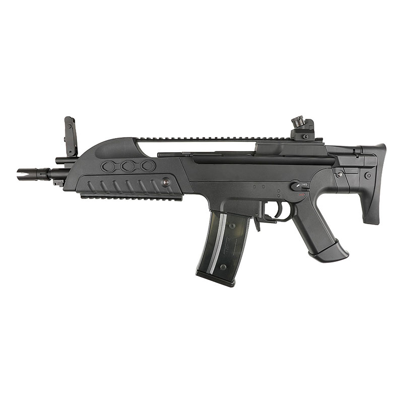 48Hセール】SRC H&K XM8-C フルサイズ電動ガン ライフル NV Black (JP