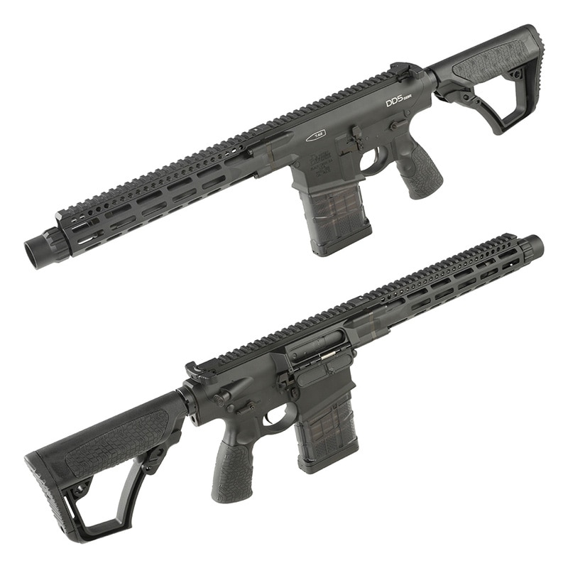 EMG/CYMA Plus DD5 SBR 7.62×51mm Black 12.5inch AEG (Official