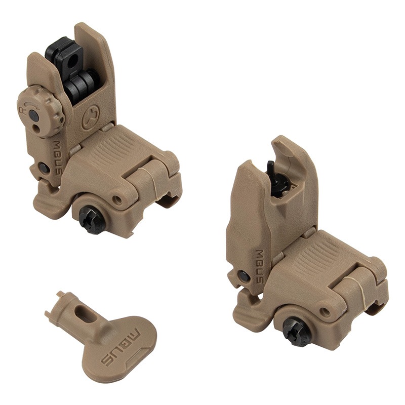 MAGPUL MBUS 2 タイプ バックアップ サイト セット | エアガン