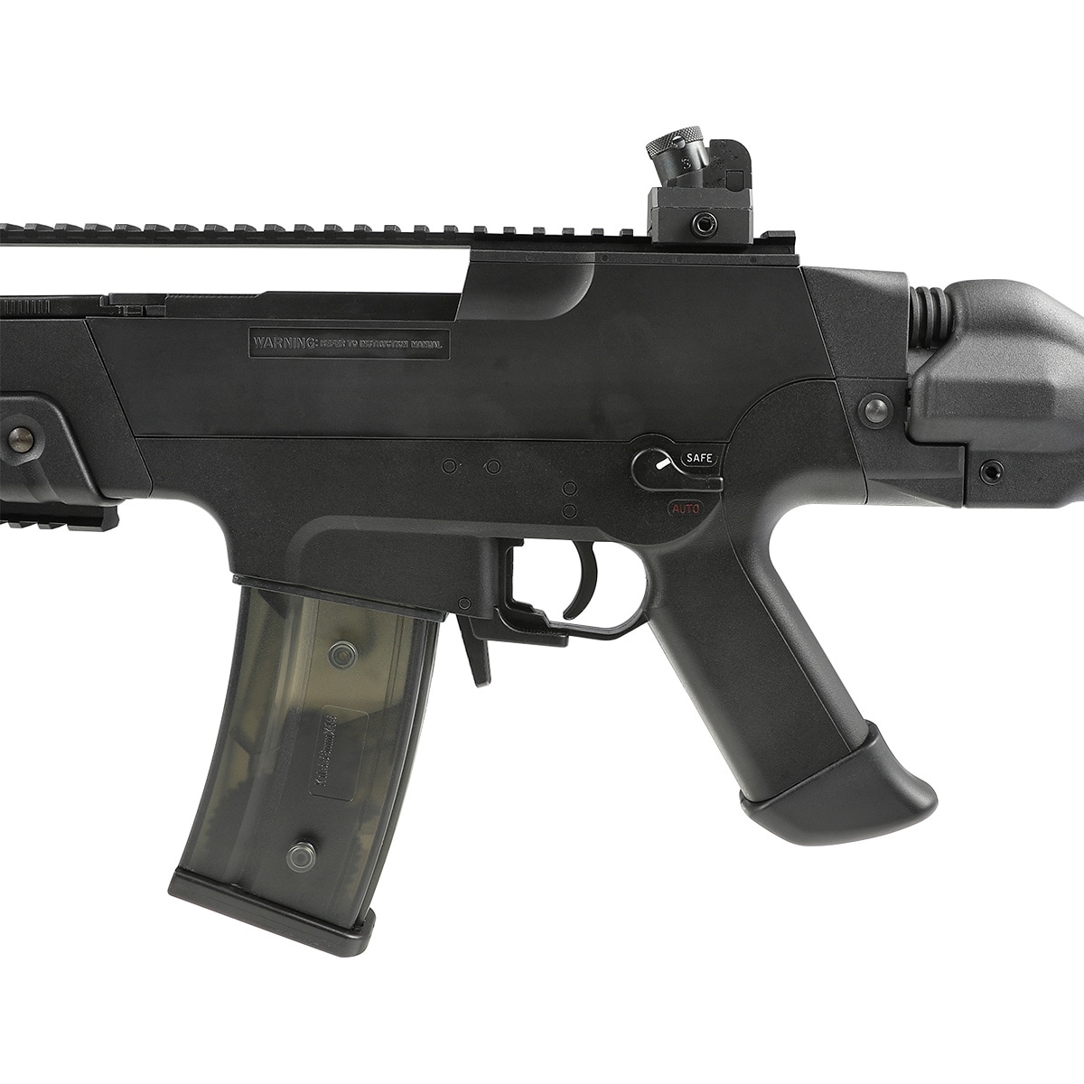 ジャンク】SRC 電動ガン XM8(XR8) マガジン5本付き