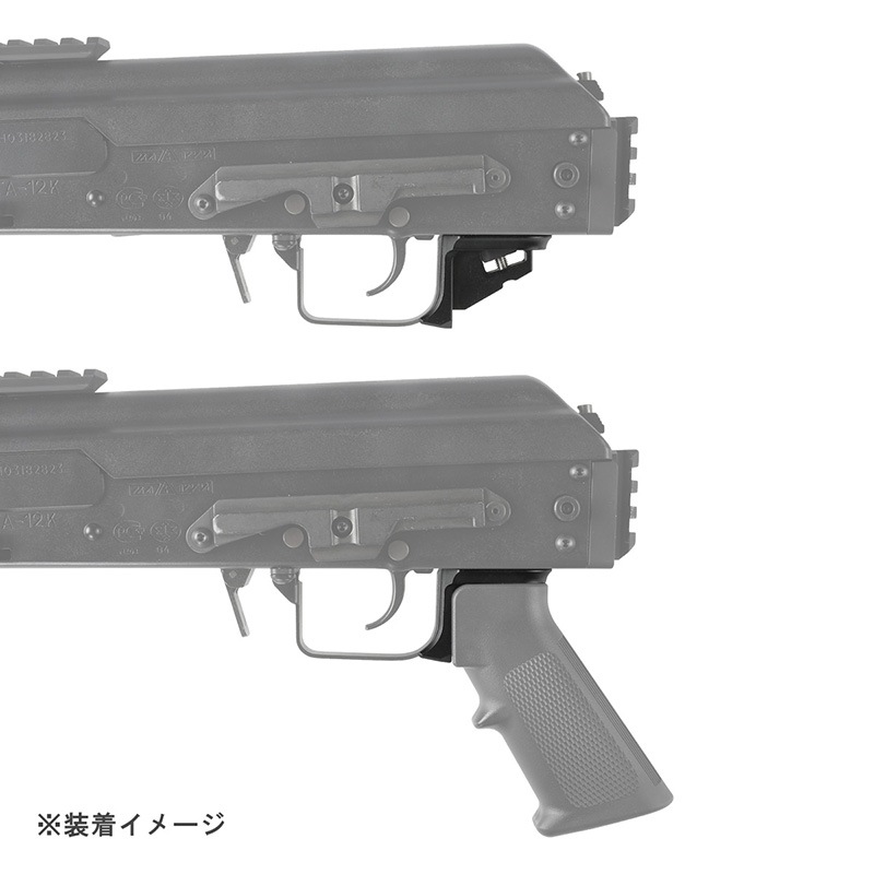ロシア実物 PUFGUN製 AK用ピストルグリップ　SG-M1-H ブラック ロシア実物 PUFGUN製 AK用ピストルグリップ SG-M1-H ブラック ロシア