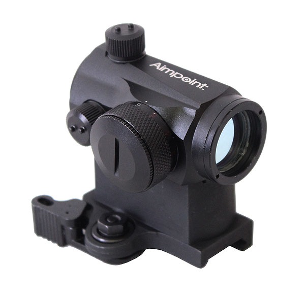 AP MICRO T-1タイプ ドットサイト ハイマウント BK | 光学機器,ドット