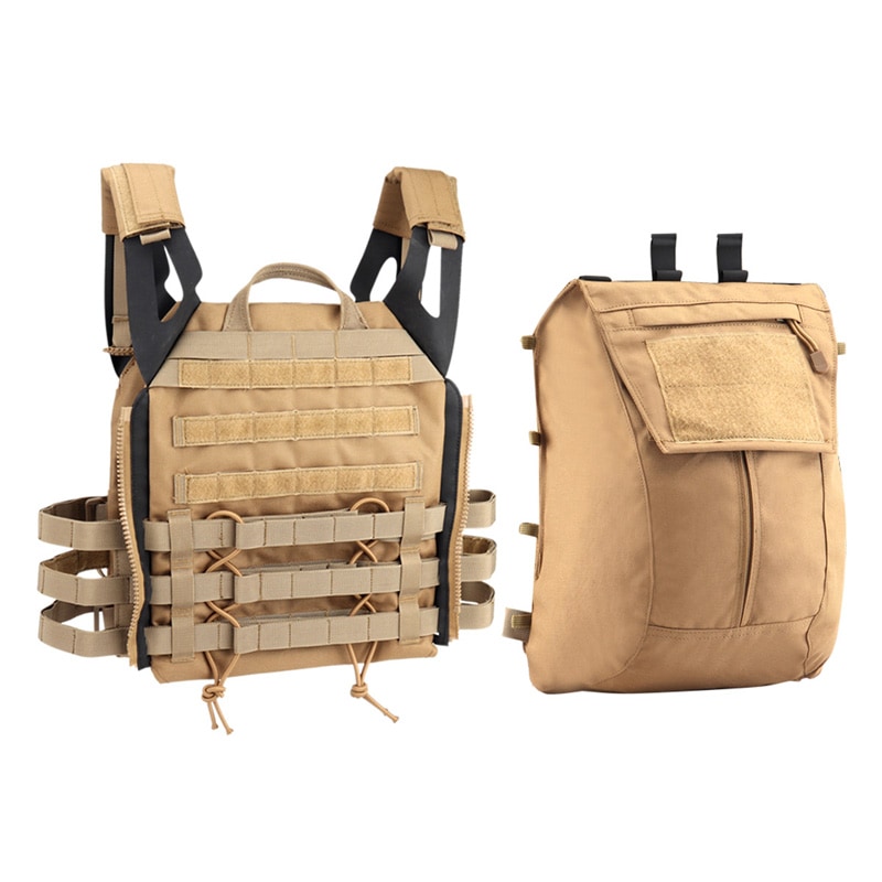 WoSporT CP JPC 2.0タクティカルベスト用アクセサリーバッグ Type1 TAN