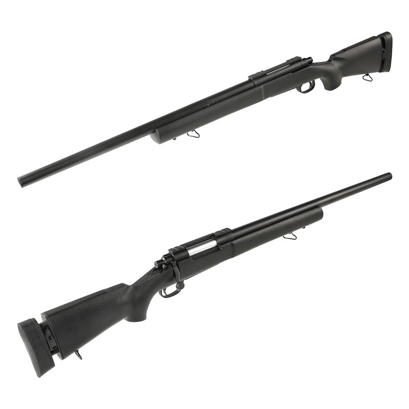 【値下げ】CM.702 スナイパーライフル エアコッキング CYMA CM702 M24 ボルトアクションライフル Black (スナイパー