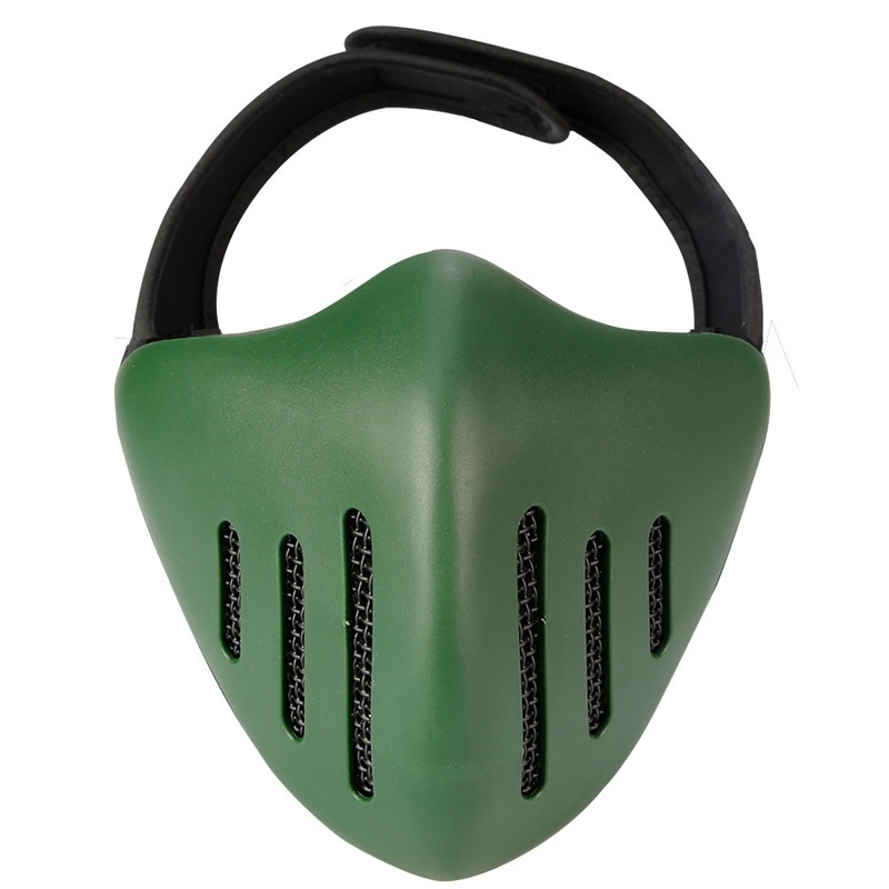 WoSporT Glory Knight ハーフメッシュマスク OD | ヘッドウェア