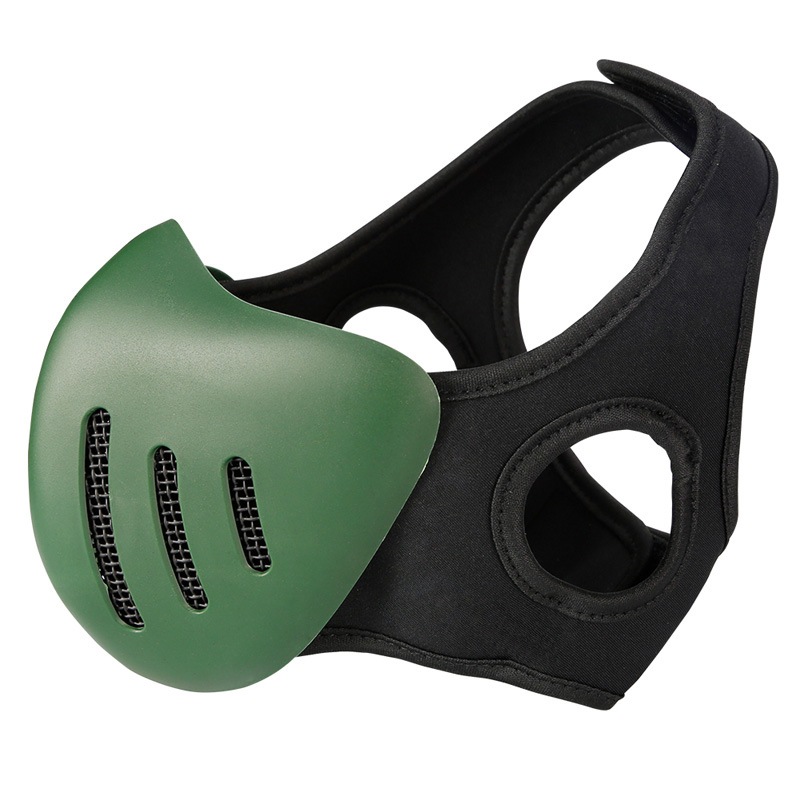 WoSporT Glory Knight ハーフメッシュマスク OD | ヘッドウェア