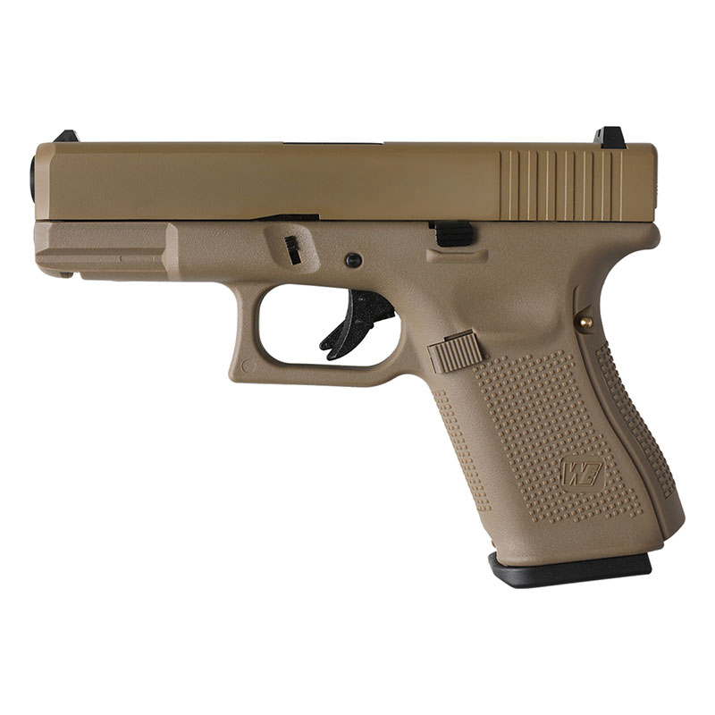 WE G19 Gen.5 ガスブローバックピストル サムレスト付属 (Secret：セミ