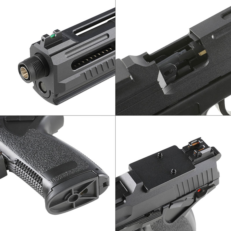 ソーコム Mk23 ガスガン Ascend MK23 固定スライドガスガン (RMRドットサイト対応