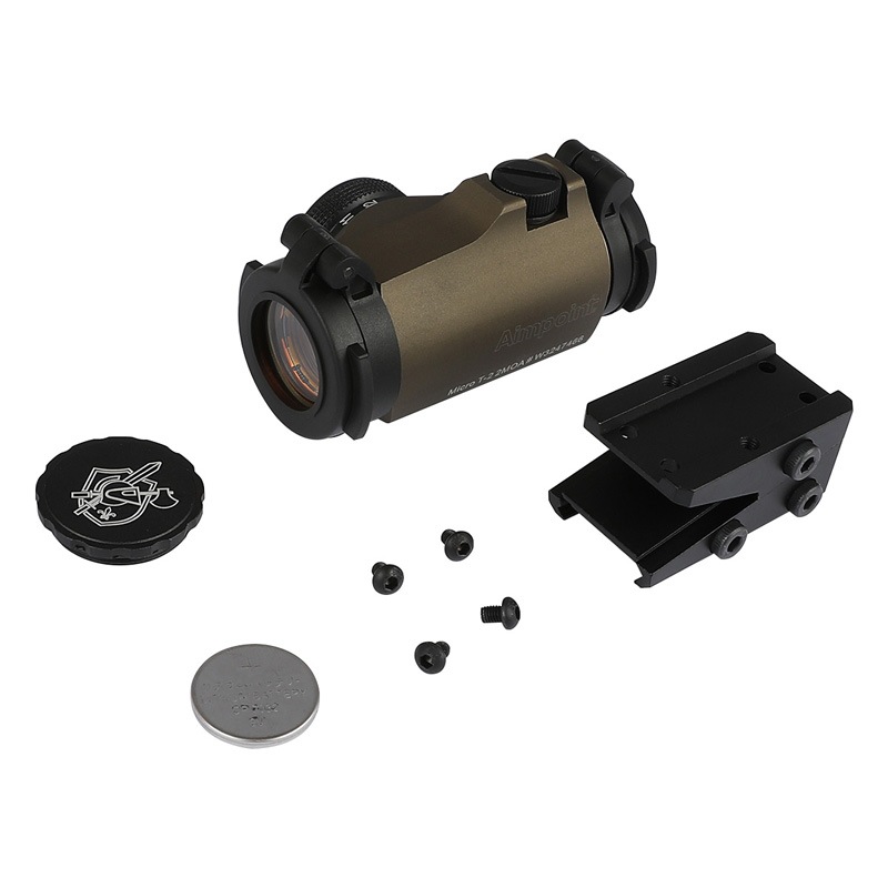 k*o様 実物 KAC Aimpoint Micro Sight Mount & ACE1 ARMS Aimpoint Micro T-2タイプドットサイト (KAC Cover Ver